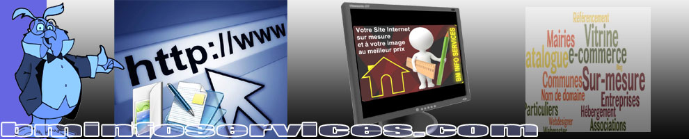 Hébergement, Création ou refonte de votre site Internet sur mesure, à votre image et au meilleur prix